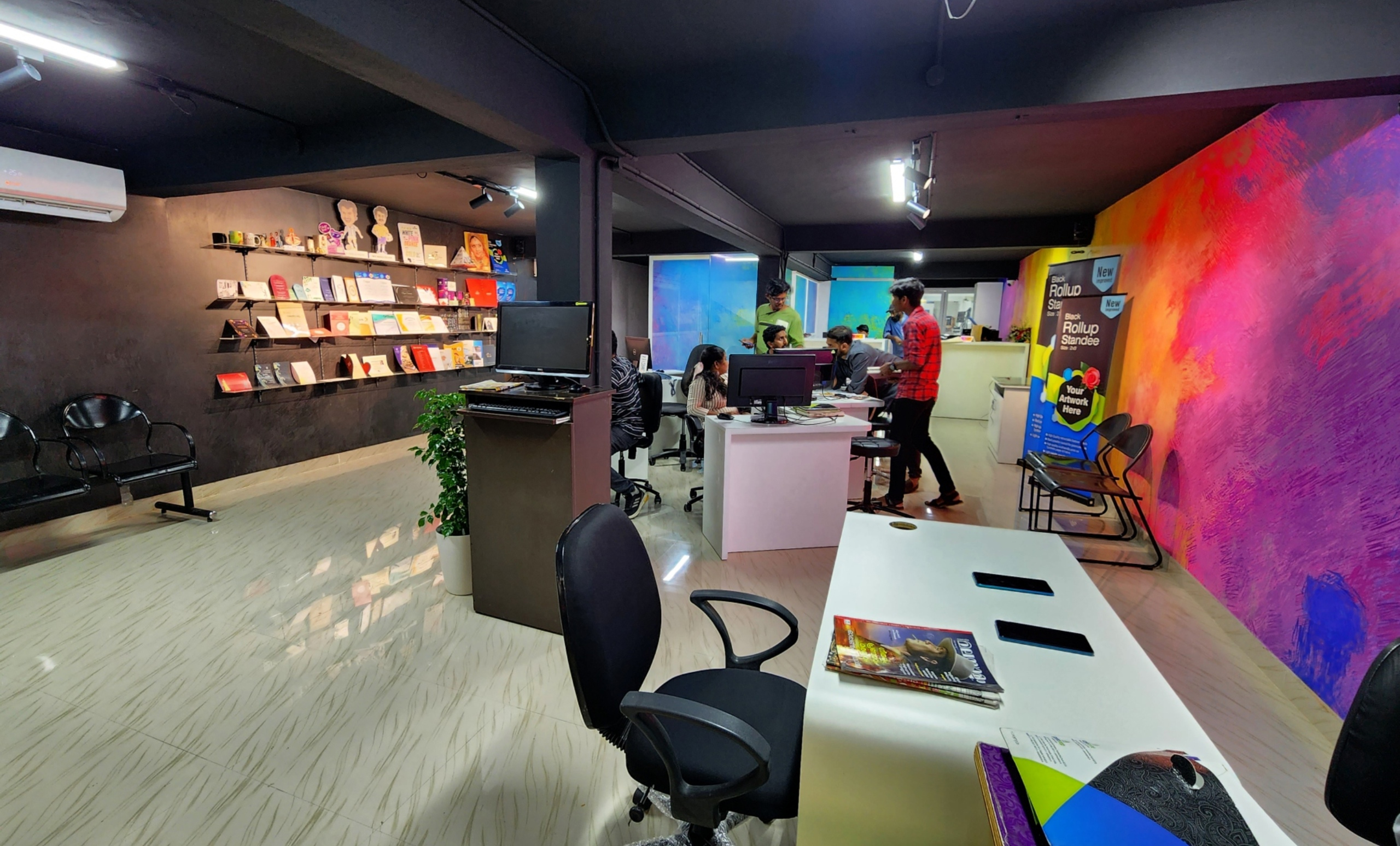 Modern printing facility