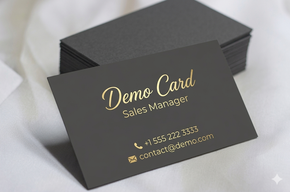 Embosed Business Cards